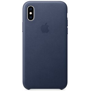 Etui APPLE do Apple iPhone Xs Granatowy