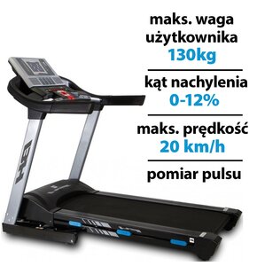 Bieżnia elektryczna BH FITNESS i.F4 G6426I 1470W 20km/h