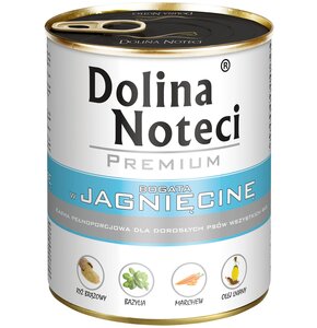 Karma dla psa DOLINA NOTECI Premium Jagnięcina 800 g