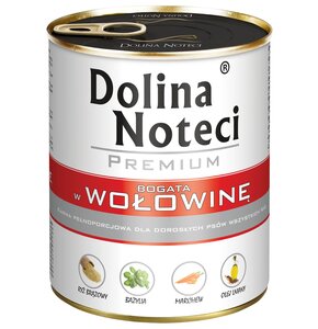 Karma dla psa DOLINA NOTECI Premium Wołowina 800 g