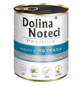Karma dla psa DOLINA NOTECI Premium Pstrąg 800 g