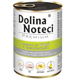 Karma dla psa DOLINA NOTECI Premium Gęś z ziemniakami 400 g