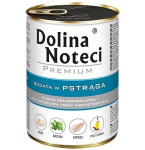 Karma dla psa DOLINA NOTECI Premium Pstrąg 400 g
