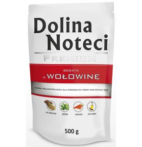 Karma dla psa DOLINA NOTECI Premium Wołowina 500 g