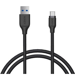 Kabel USB - USB Typ-C AUKEY CB-AC1 1.2m Czarny
