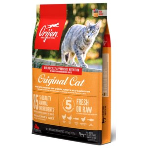 Karma dla kota ORIJEN Original Cat Kurczak z indykiem i rybą 5.4 kg