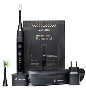Szczoteczka soniczna MERIDEN Sonic+ Professional Czarny