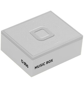 Głośnik mobilny SBS Music Box Biały