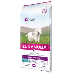Karma dla psa EUKANUBA Daily Care Sensitive Skin Ryby Oceaniczne 12 kg