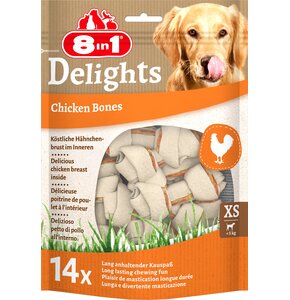 Przysmak dla psa 8IN1 Delights Bones XS (14 szt.) 168 g