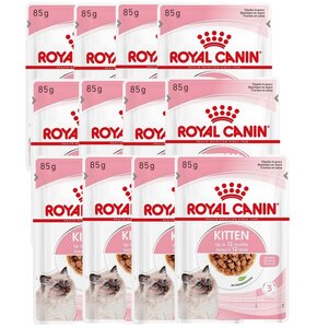Karma dla kota ROYAL CANIN Kitten Instinctive w galaretce 12 x 85 g