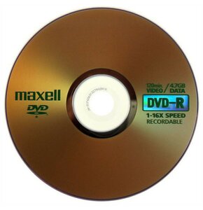 Płyta MAXELL DVD-R 4.7GB 16x