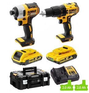 Zestaw elektronarzędzi DEWALT DCK2060D2T