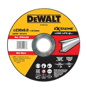 Tarcza do cięcia DEWALT DT43919-QZ 230 mm