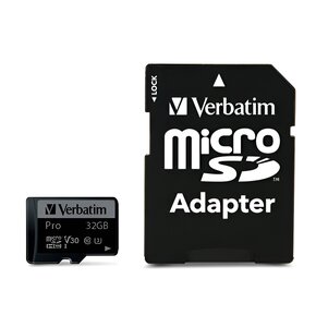 Karta pamięci VERBATIM Pro MicroSDHC 32GB