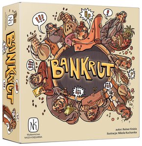 Gra karciana NASZA KSIĘGARNIA Bankrut
