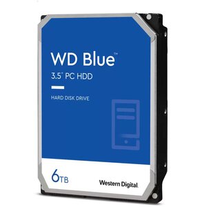 Dysk WD Blue 6TB 3.5" SATA HDD 5400