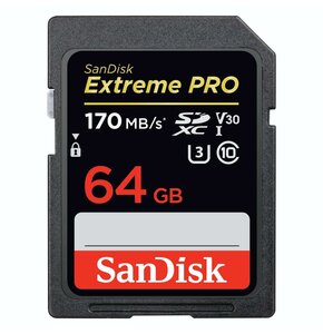 Karta pamięci SANDISK Extreme Pro SDXC 64GB