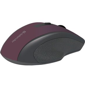 Mysz DEFENDER Accura MM-665 Bordowy
