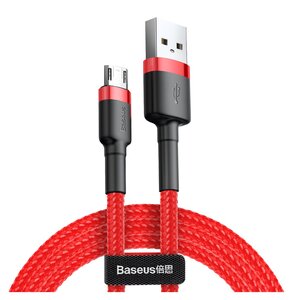 Kabel USB - Micro USB BASEUS Cafule CAMKLF-C09 2 m Czerwony