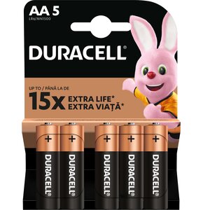 Baterie AA LR6 DURACELL Basic (5 szt.)
