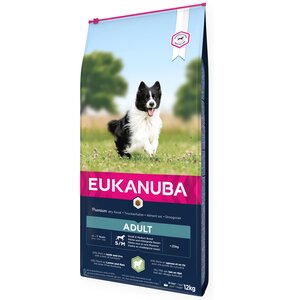 Karma dla psa EUKANUBA Adult Small and Medium Breeds Lamb 12 kg