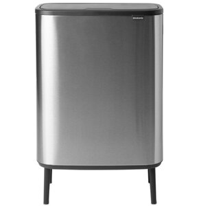Kosz na śmieci BRABANTIA Bo Touch Hi 130649 60L Srebrny