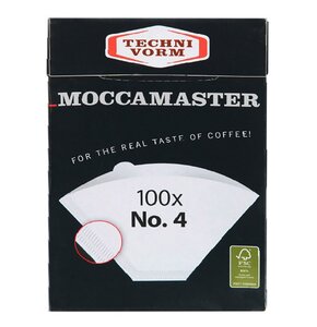 Filtr do kawy MOCCAMASTER Nr 4 (100 sztuk)
