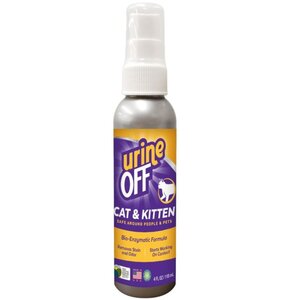 Spray do usuwania plam moczu URINE OFF Cat & Kitten (118 ml)