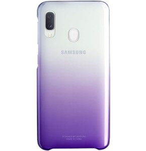 Etui SAMSUNG Gradation do Samsung Galaxy A20e Fioletowy