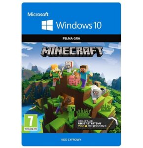 Kod aktywacyjny MICROSOFT Minecraft Windows 10 Pakiet Startowy