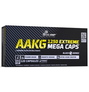 Aminokwasy AAKG OLIMP 1250 Extreme Mega Caps (120 kapsułek)
