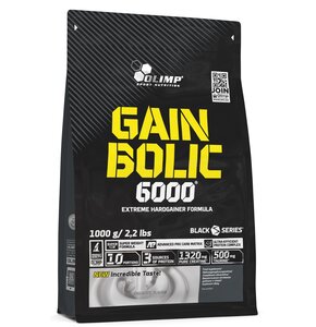Gainer OLIMP Gain Bolic 6000 Czekoladowy (1000 g)