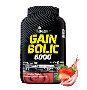 Gainer OLIMP Gain Bolic 6000 Truskawkowy (3500 g)