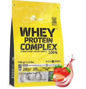 Odżywka białkowa OLIMP Whey Protein Complex 100% Truskawkowy (700 g)
