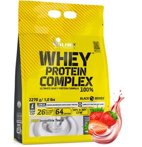 Odżywka białkowa OLIMP Whey Protein Complex 100% Truskawkowy (2270 g)
