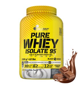 Odżywka białkowa OLIMP Pure Whey Isolate 95 Czekoladowy (2200 g) Bez laktozy