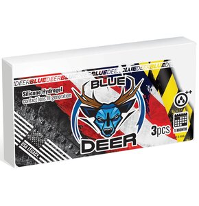 Szkła kontaktowe EYECOUNTER Blue Deer 8.60 14.0 +02,75 3PK RX