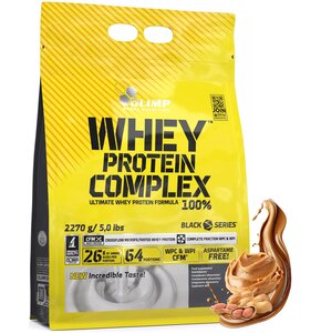 Odżywka białkowa OLIMP Whey Protein Complex 100% Masło orzechowe (2270 g)