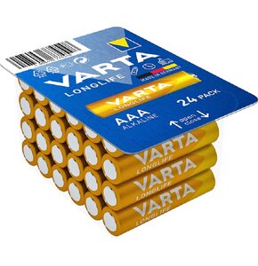 Baterie AAA LR3 VARTA Longlife (24 szt.)