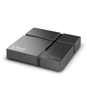 Odtwarzacz multimedialny 4K SAVIO TV Box Gold TB-G01 Czarny