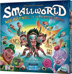 Dodatek do gry REBEL Small World Zestaw dodatków 1 - Nie bój nic + W pajęczej sieci