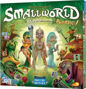 Dodatek do gry REBEL Small World Zestaw dodatków 2 - Wielkie damy + Royal Bonus + Przeklęci