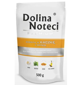 Karma dla psa DOLINA NOTECI Premium Kaczka z dynią 500 g