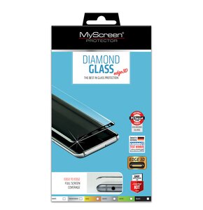 Szkło hartowane MYSCREEN Diamond Edge 3D do Huawei Mate 20 Pro Czarny
