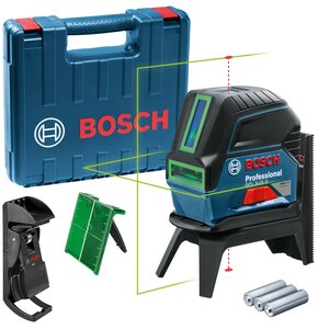 Laser punktowo-krzyżowy BOSCH Professional GCL 2-15 G + RM1 0601066J00