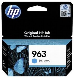 Tusz HP 963 Instant Ink Błękitny 10.74 ml 3JA23AE