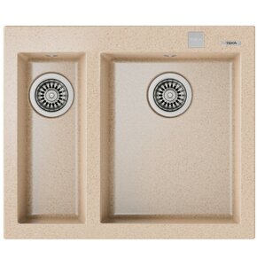 Zlewozmywak TEKA Forsquare 2B 590 TG 115260021 Beżowy