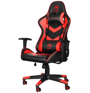 Fotel MARVO CH-106 Czerwono-czarny