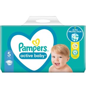 Pieluchy PAMPERS Active Baby Mega Pack 5 Junior (110 szt.)